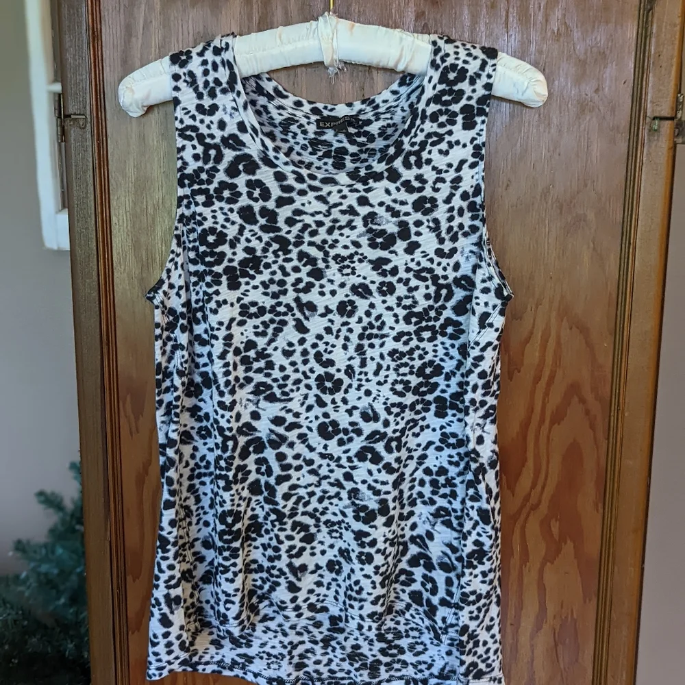 Express Leopard Print Top.Suze small.